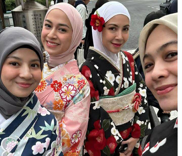 momen liburan Geng RANAYU di Jepang pada November 2024 (instagram.com/dianayulestari)