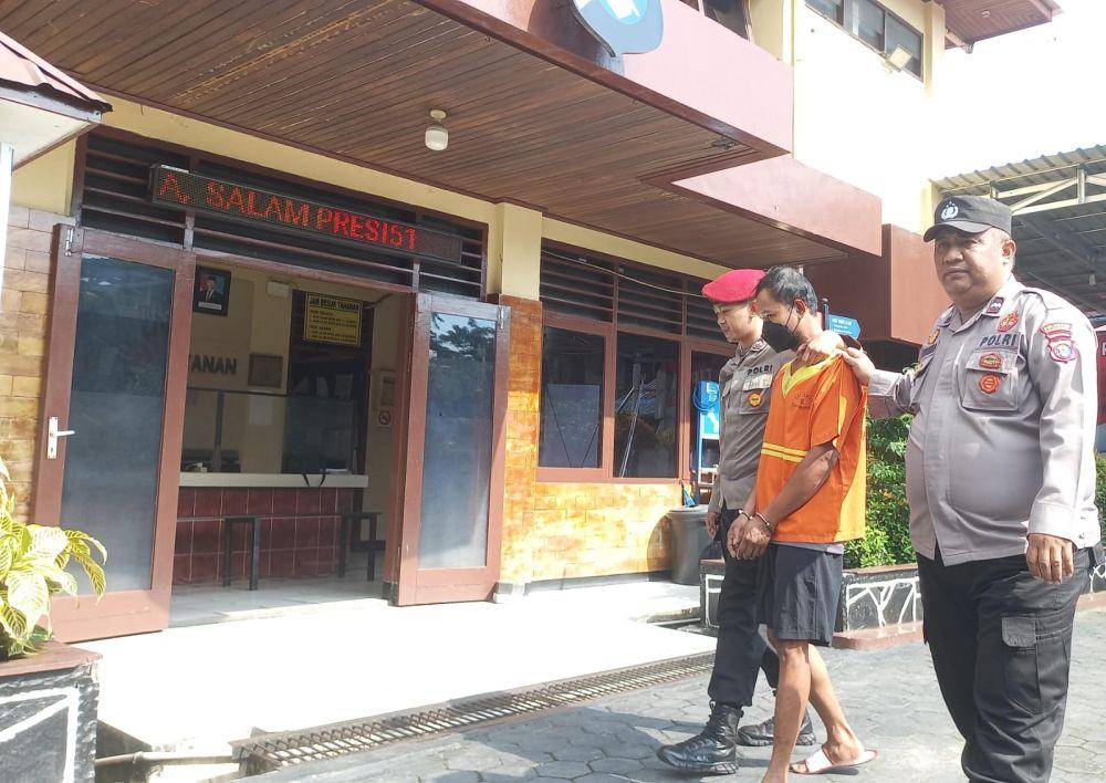 Akibat perbuatannya, RK terancam penjara 9 tahun. (Dok. Polresta Balikpapan)