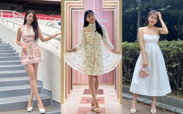 9 Ide Outfit Garden Party ala Yeri Red Velvet, Super Girly!