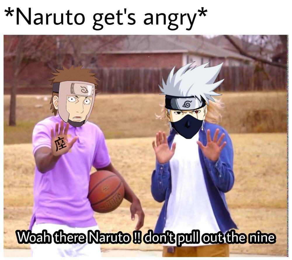 8 Meme Kocak Yamato, Selalu Ngurusin Naruto saat Lepas Kendali