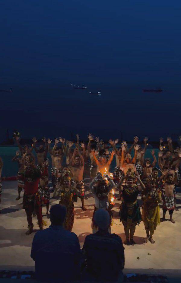 potret liburan Maarten Paes di Bali (tiktok.com/@lunabijl)