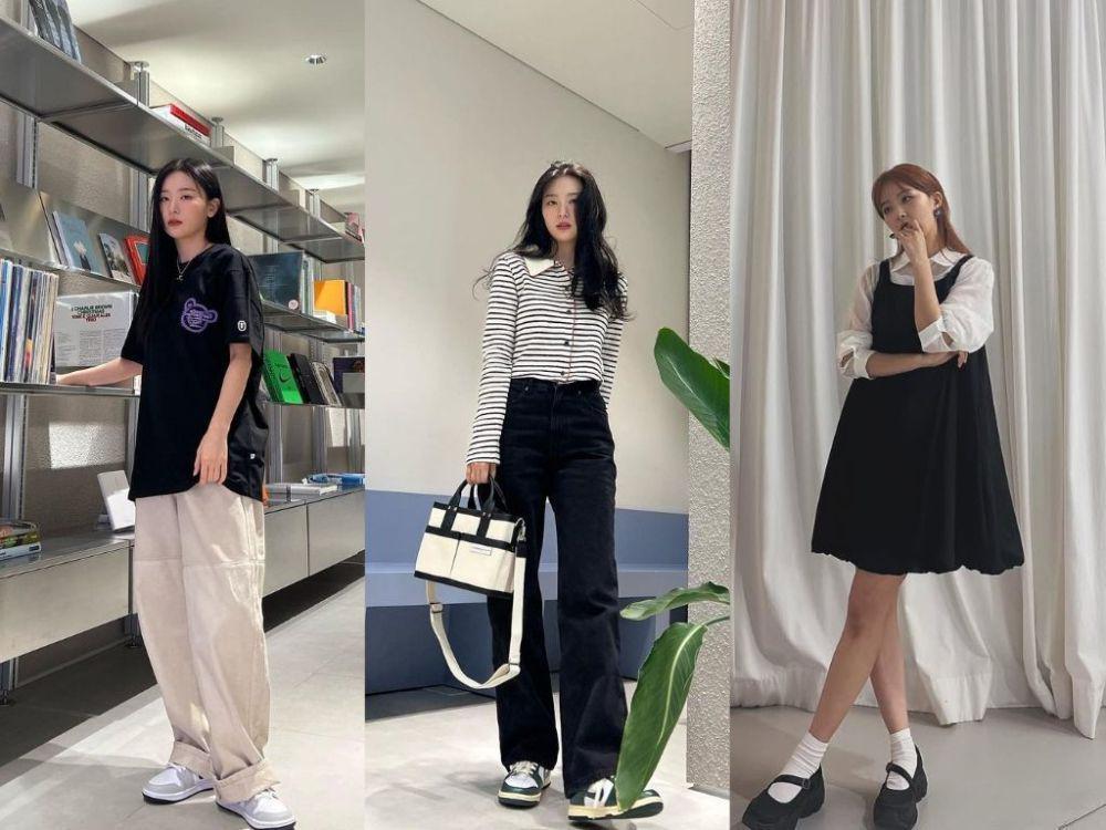 8 Rekomendasi OOTD Monokrom ala Seulgi Red Velvet, Catchy Abis!