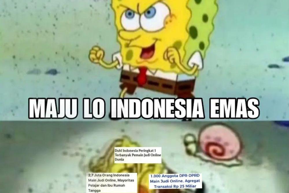 8 Meme Indonesia Emas 2045, Banyak Masalah yang Harus Dibenahi