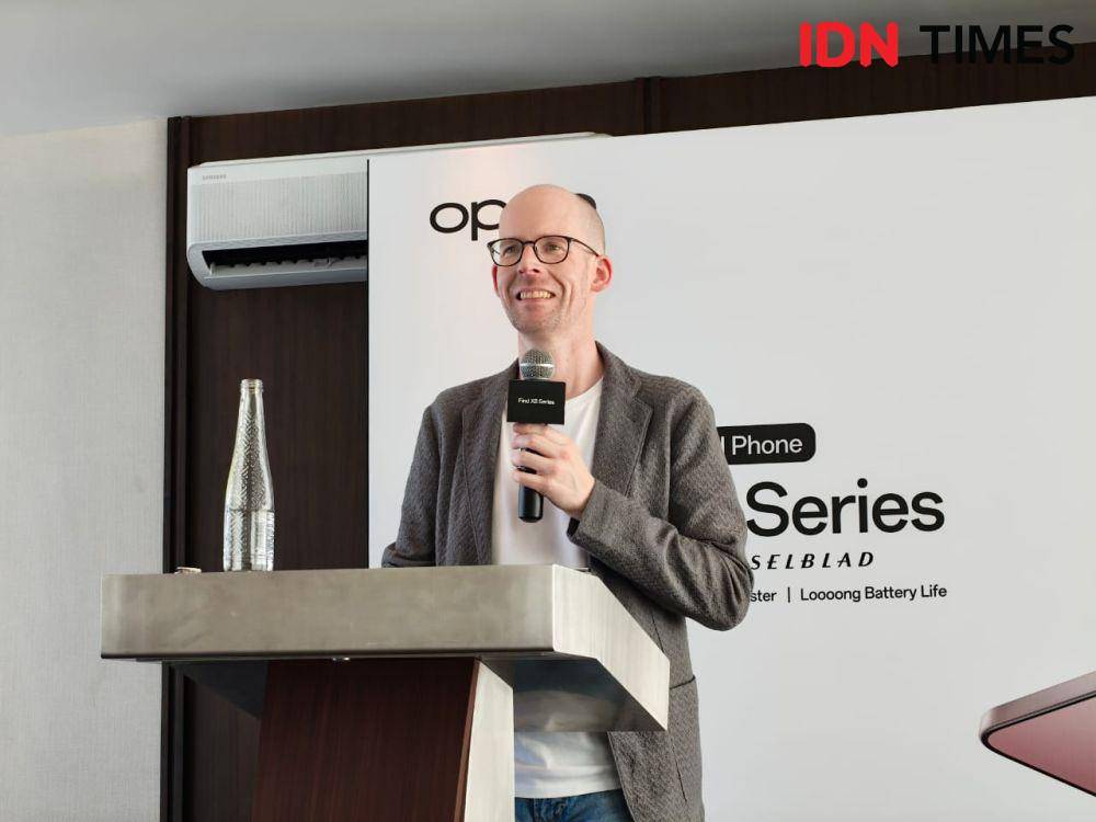 Arne Herkelmann, Head of Product Management OPPO (IDN Times/Fatkhur Rozi)