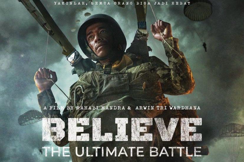 poster film Believe: The Ultimate Battle (Instagram.com/filmbelieve)