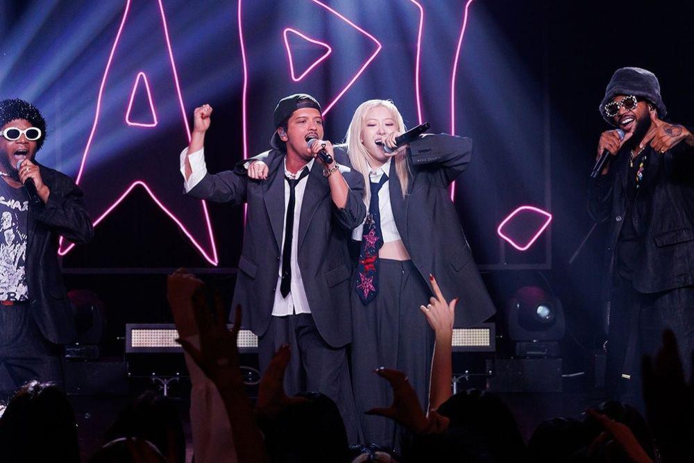 Rose BLACKPINK dan Bruno Mars Gak Tampil Live, MAMA Awards Dikritik