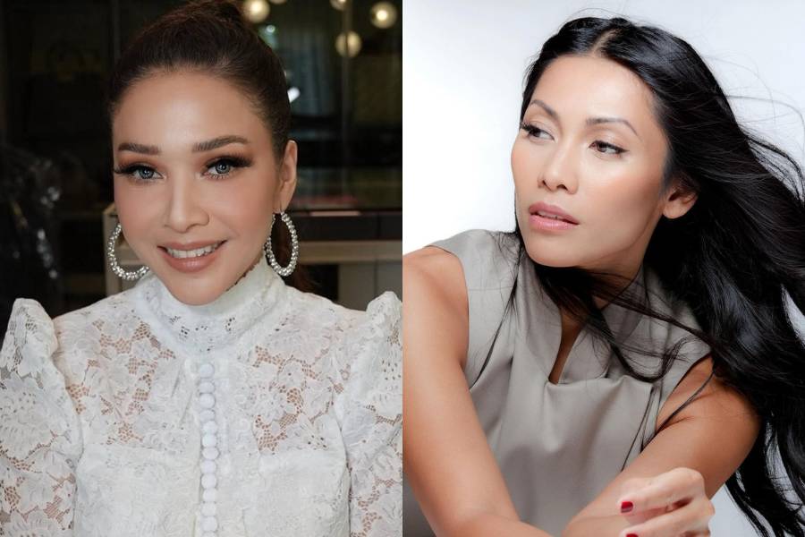 gaya makeup awet muda ala artis senior (instagram.com/maiaestiantyreal | anggun_cipta)