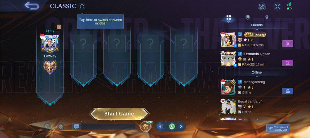 classic mode Mobile Legends (dok. Moonton/Mobile Legends)