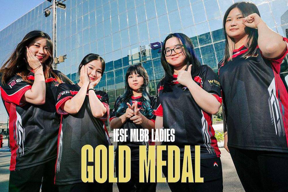 Tim MLBB putri Indonesia juara IESF WEC 2024 MLBB Women (instagram.com/@teamvitalitymlbb)