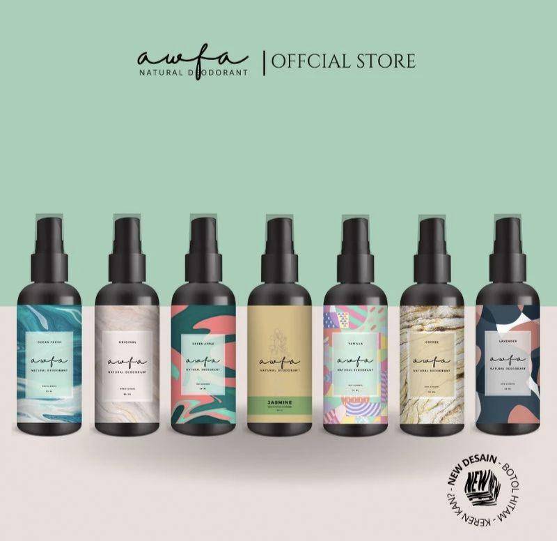 AWFA Natural Deodorant Spray Original (shopee.co.id/FULLARIZE)