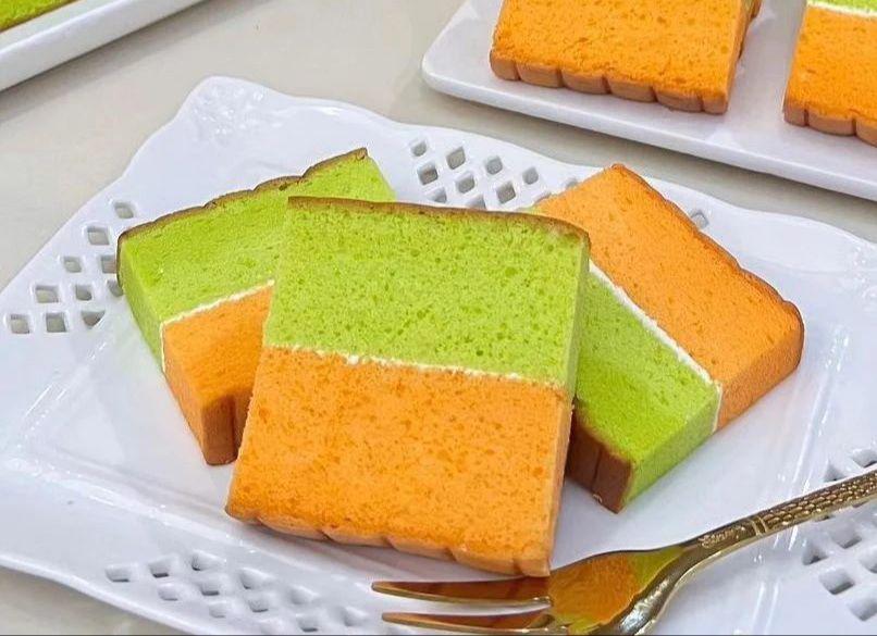Resep Lapis Surabaya Pandan Jeruk yang Lembut, Ide Hampers Lebaran