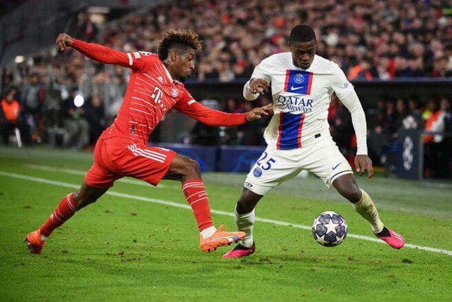 Bayern Munich melawan PSG di babak 16 besar Liga Champions 2022/2023. (uefa.com)