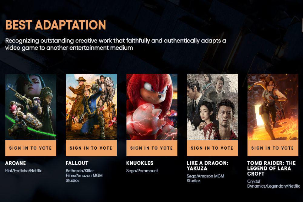 Prediksi Juara Best Adaptation The Game Awards 2024