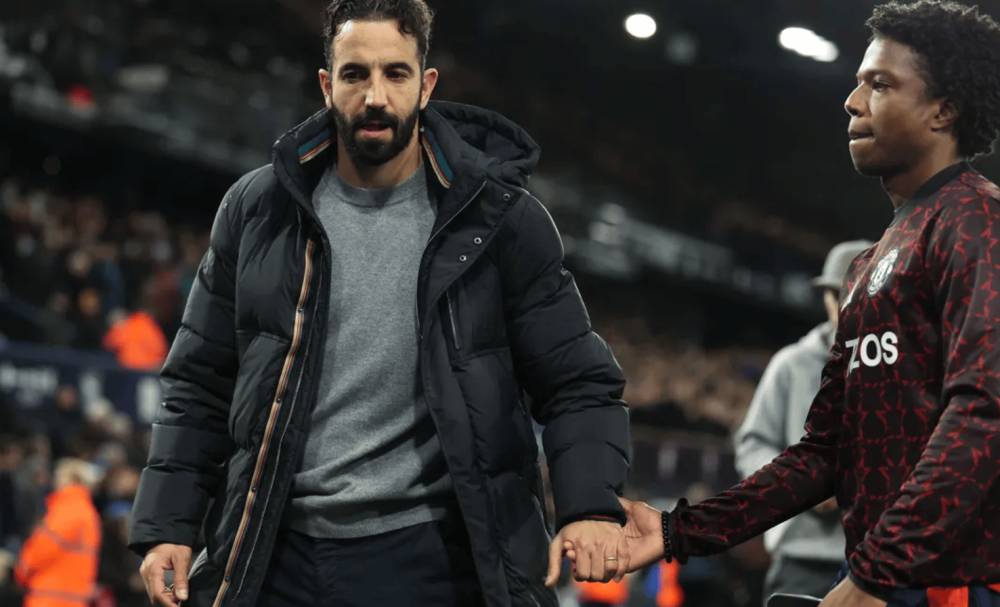 Potret Ruben Amorim saat melawan Ipswich (premierleague.com)