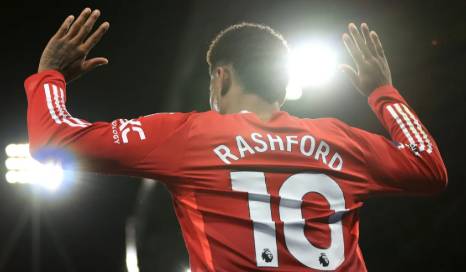 Marcus Rashford ketika MU melawan Ipswich (premierleague.com)