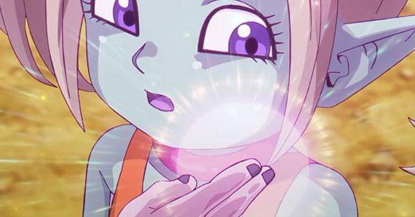 Shin menghancurkan kalung sihir Panzy ( Dok. Toei / Dragon Ball Daima )