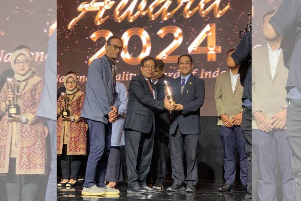 Pertahankan Kualitas, Unhas Raih Lagi Anugerah Emas SNI Award 2024