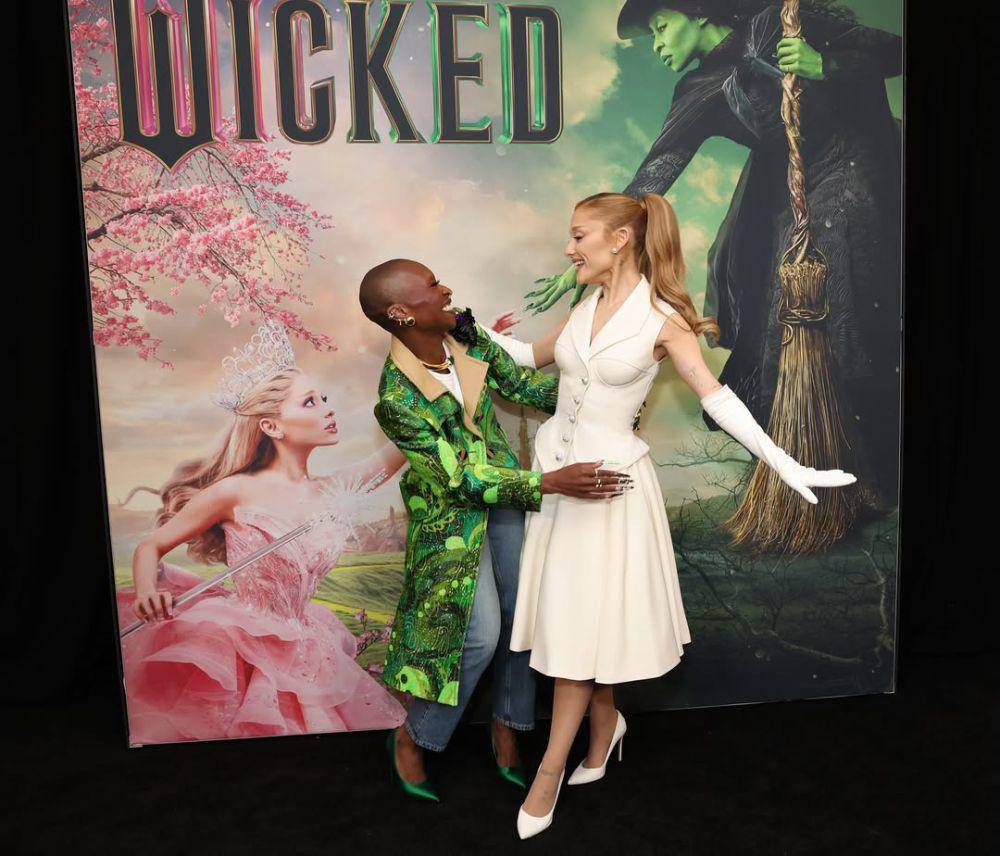 adu gaya Cynthia Erivo Vs. Ariana Grande (instagram.com/cynthiaerivo)
