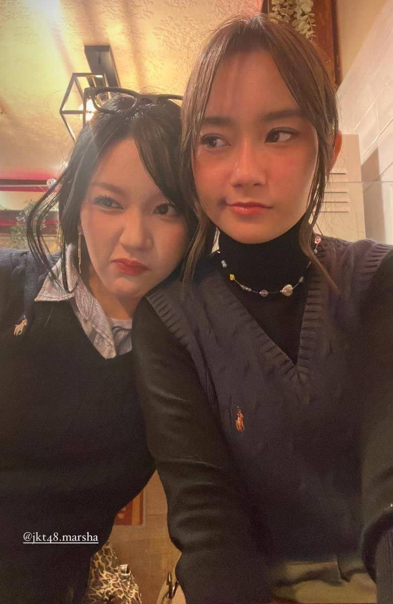Freya dan Marsha (instagram.com/jkt48.freya)