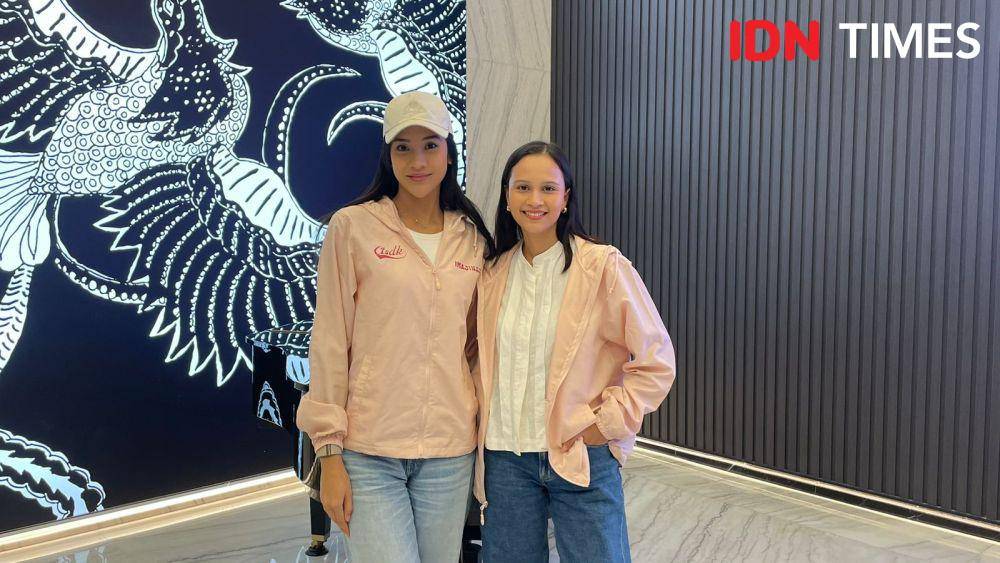Anya Geraldine dan Lutesha di film Cinta Tak Seindah Drama Korea (IDN Times/Erfah Nanda)
