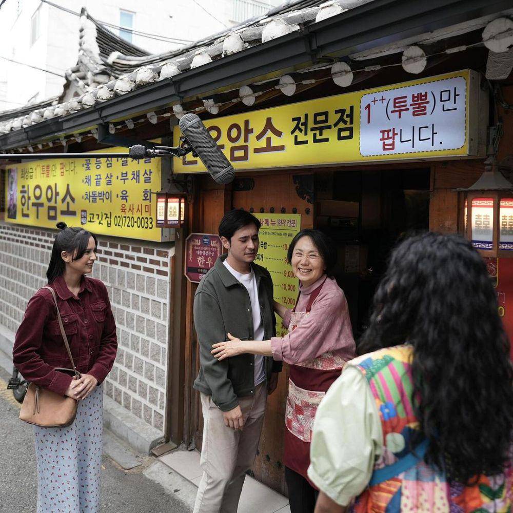 Sung Byung Sook dan cast film Cinta Tak Seindah Drama Korea (instagram.com/ernestprakasa)