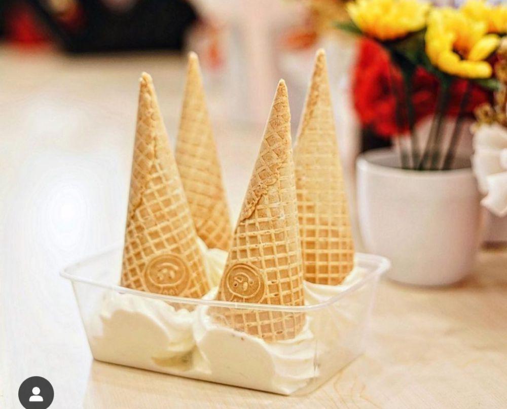 Ice cream mixue. Instagram.com/mixueindonesia