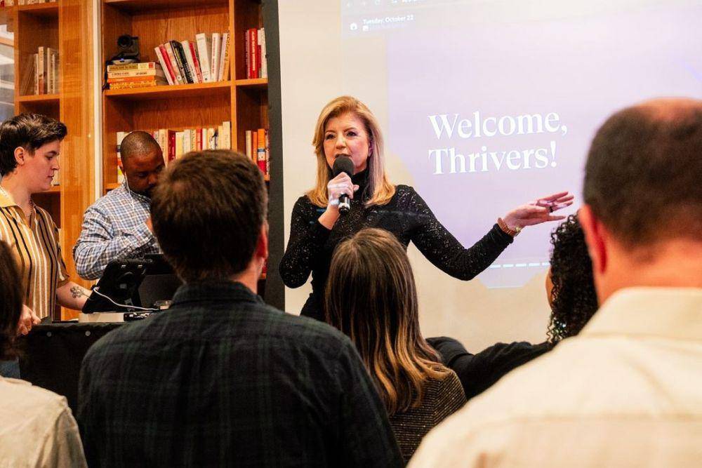 Arianna Huffington (instagram.com/ariannahuff)