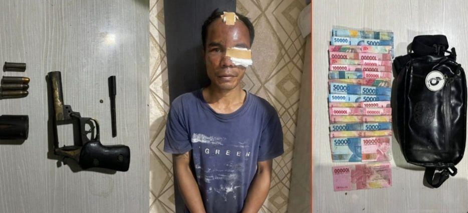 Aksi Dramatis Warga Muba Lawan 3 Perampok Bersenpi, 2 Pelaku Kini DPO
