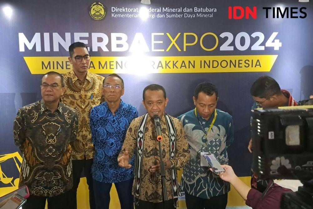 Menteri Energi dan Sumber Daya Mineral (ESDM), Bahlil Lahadalia. (IDN Times/Trio Hamdani)