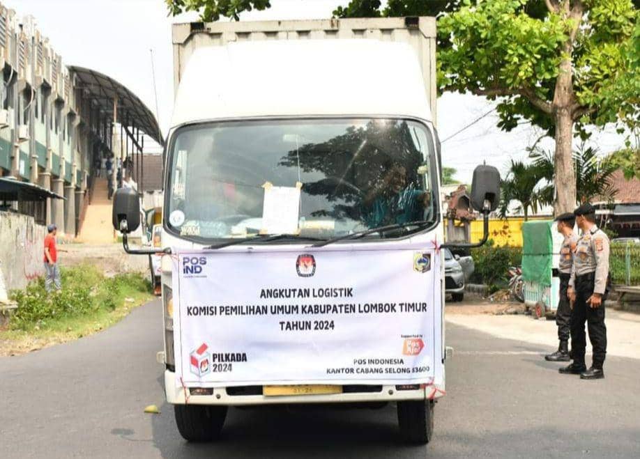 Logistik Pilkada Serentak di Lotim Mulai Didistribusikan
