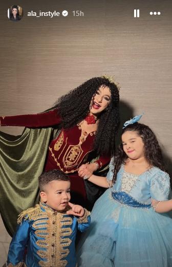 7 Potret Mama Ala Tampil Jadi Madam Gothel di Ulang Tahun Cucu