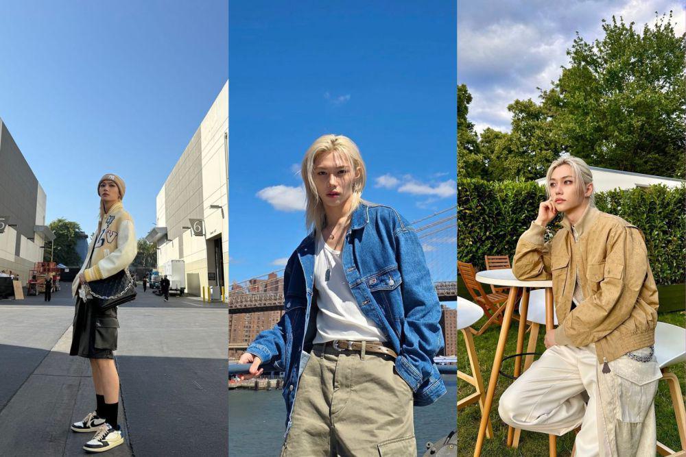 10 Inspirasi Day Out Outfit ala Felix Stray Kids, Stylish!