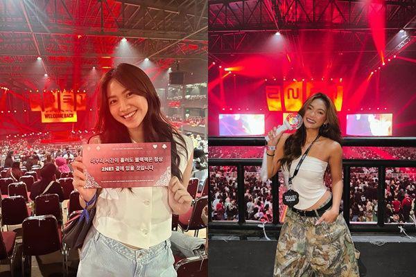 7 Potret Artis Nonton Konser 2NE1 di Jakarta, Bahagia Bernostalgia