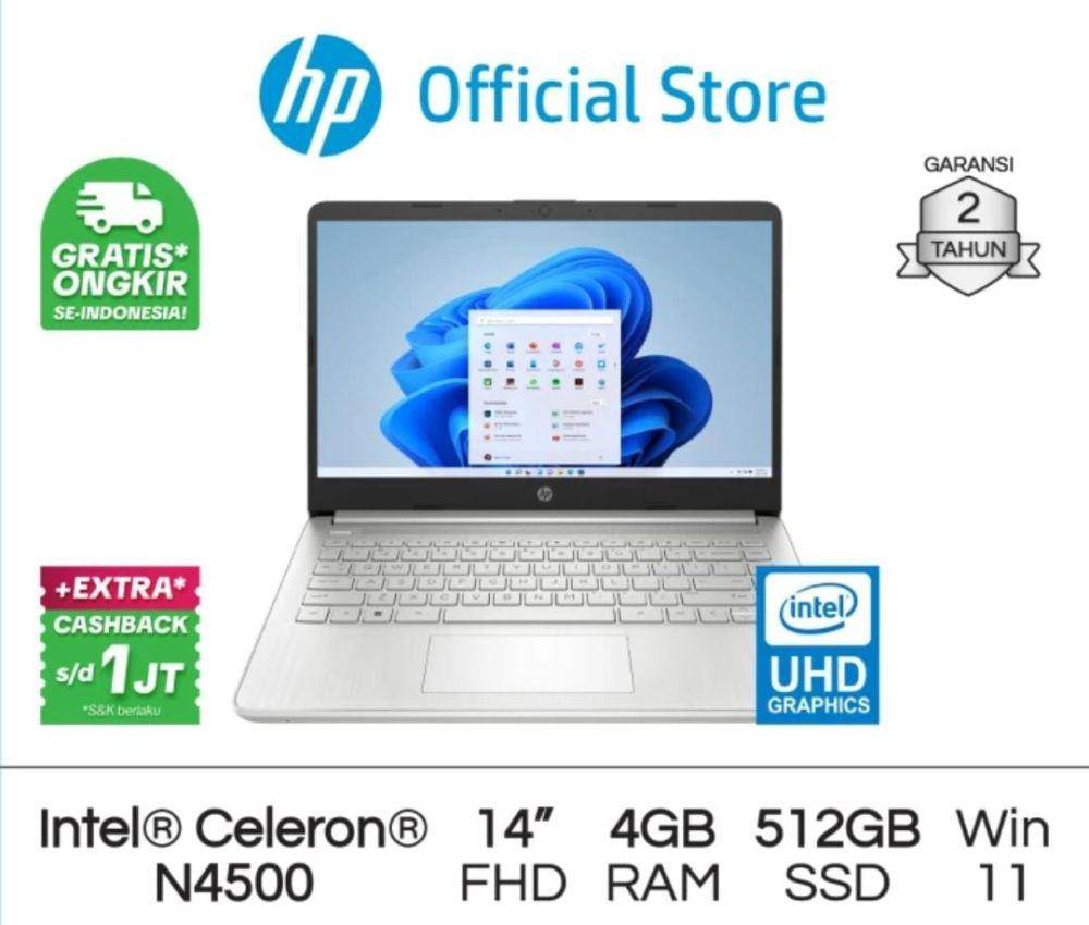 HP 14s-dq3109TU (tokopedia.com/HP Official)