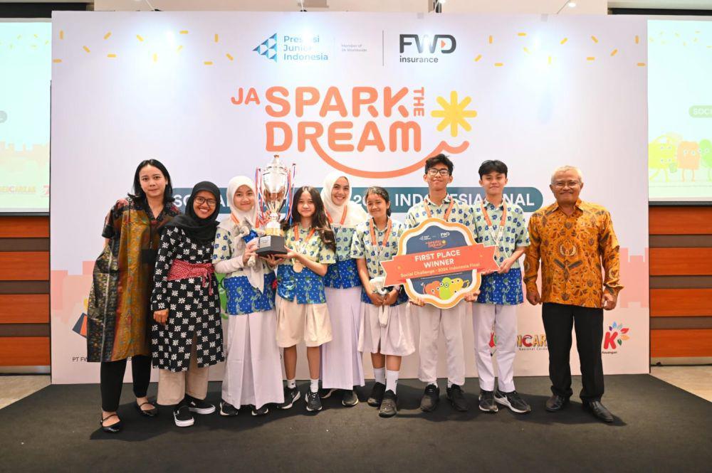 Siswa-Siswi Indonesia Juarai Kompetisi Inovasi Sosial JA SparktheDream