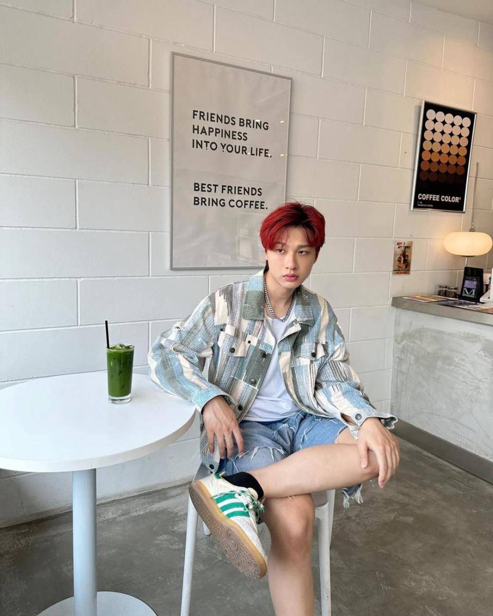 outfit hangout ala Gun Napat (instagram.com/gunnapatn)