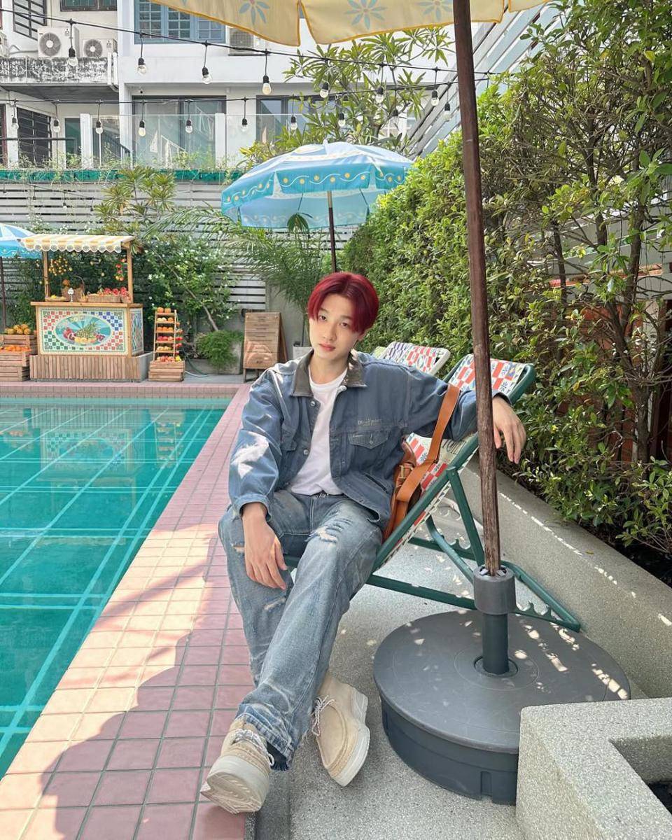 outfit hangout ala Gun Napat (instagram.com/gunnapatn)