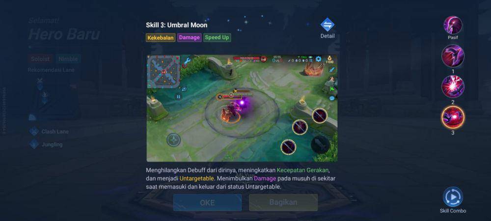 skill ultimate Mi Yue di Honor of Kings (dok. TiMi Studio Group/Honor of Kings)