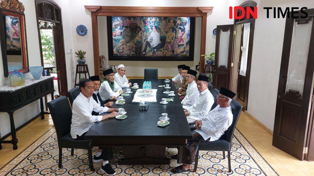 Kiai NU Kunjungi Kediaman Jokowi, Harapkan Pilkada Aman