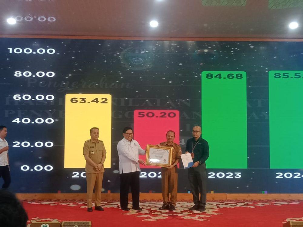 Pelayanan Publik Masuk Zona Hijau, Pemko Tanjungbalai Raih Penghargaan