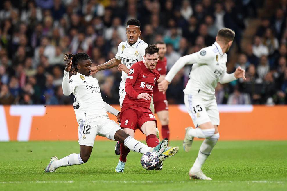 Liverpool melawan Real Madrid di babak 16 besar Liga Champions 2022/2023. (uefa.com)