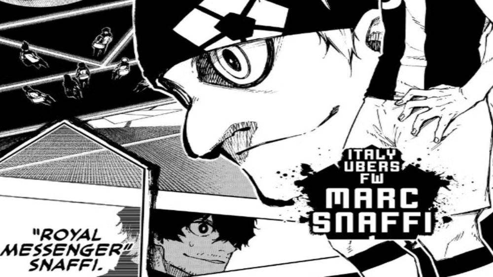 Marc Snuffy karakter Blue Lock (dok. Shounen Magazine, 8bit/Blue Lock)