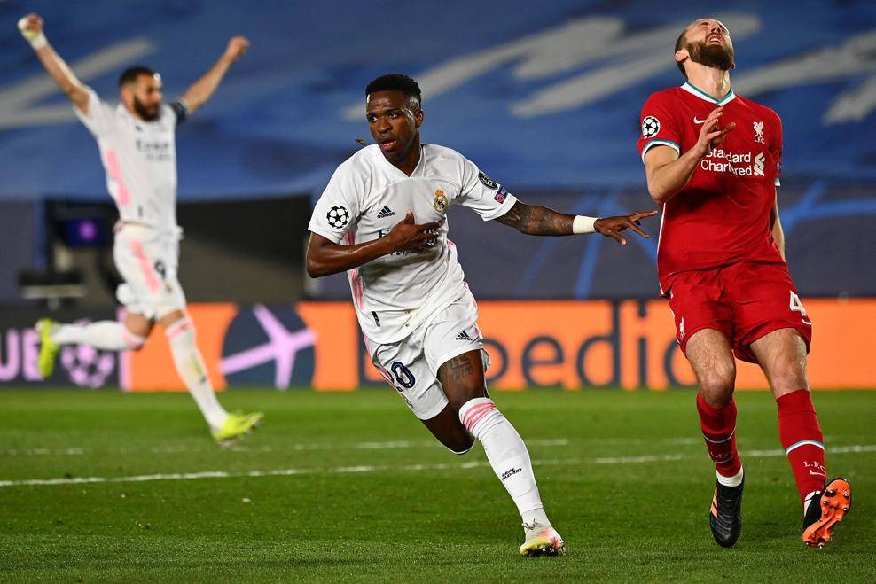 Real Madrid melawan Liverpool di perempat final Liga Champions 2020/2021. (uefa.com)