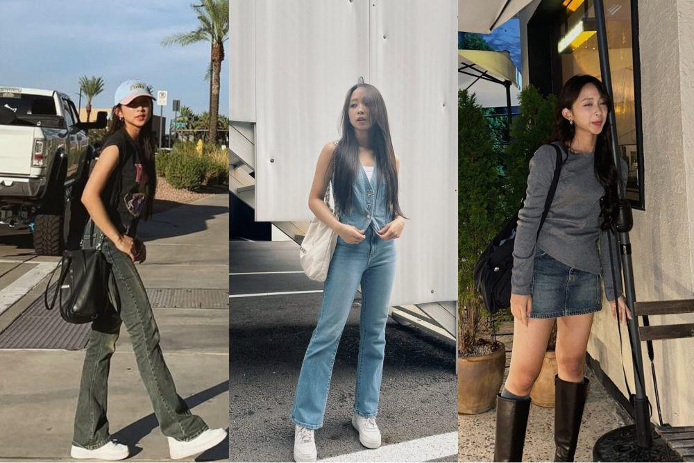 7 Ide Padu Padan Outfit Denim ala Dita SECRET NUMBER, Modis Abis!