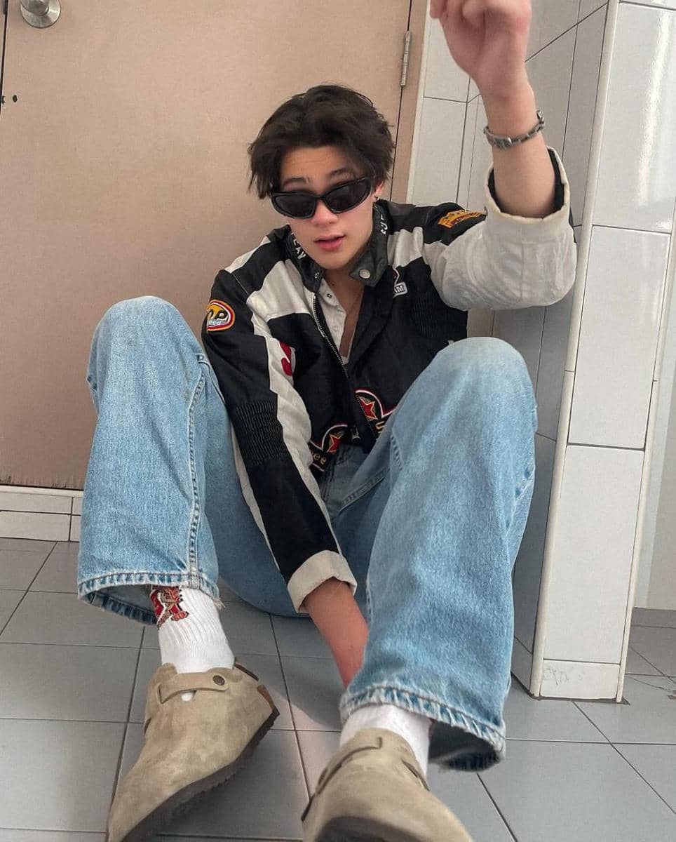 casual teen style ala James Prescott (instagram.com/_jamesprescott_)