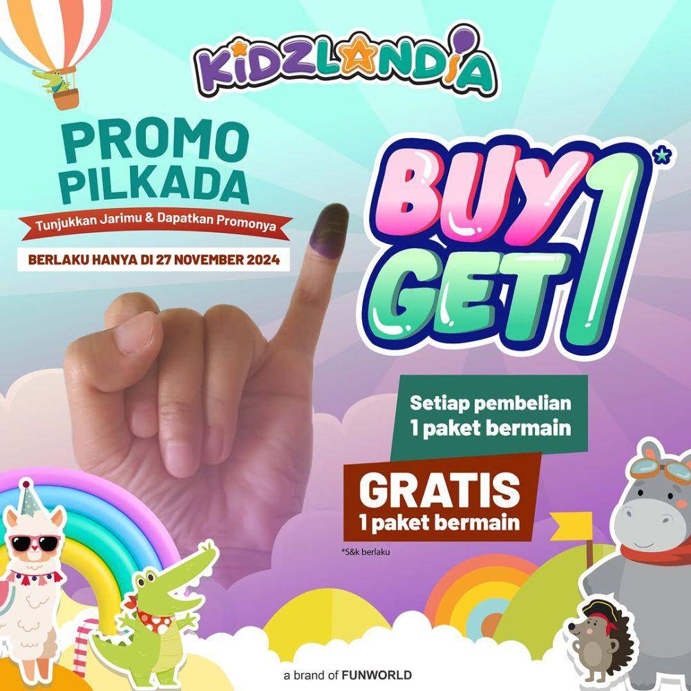 Promo Kidzlandia 2024 (instagram.com/kidzlandia.playlandia.id)