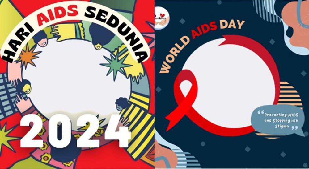 14 Twibbon Hari AIDS Sedunia 2024, Banyak Pilihan!