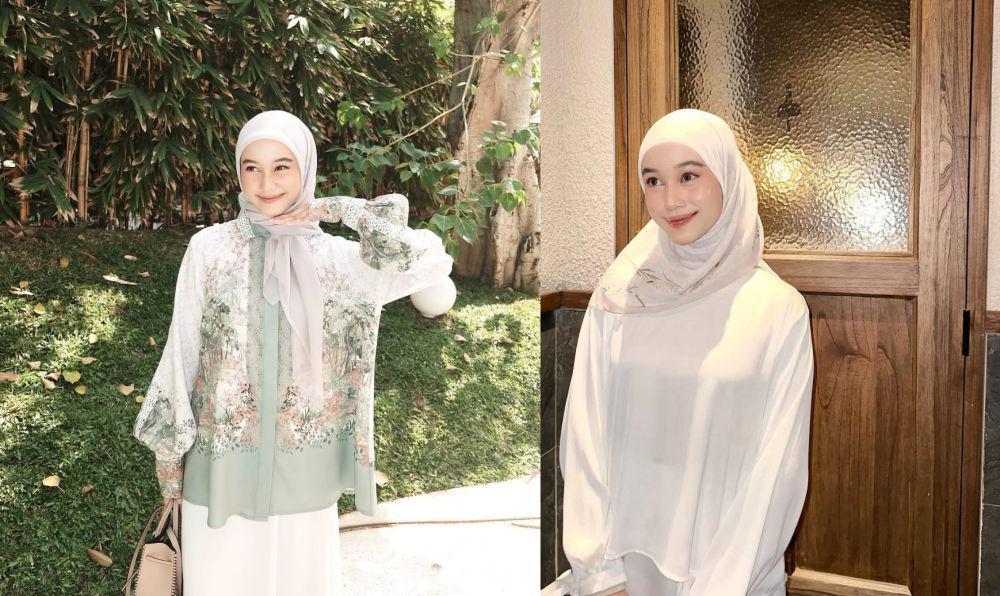 7 Tips Mengenakan Hijab Segi Empat untuk Daily Outfit ala Ravira Naila