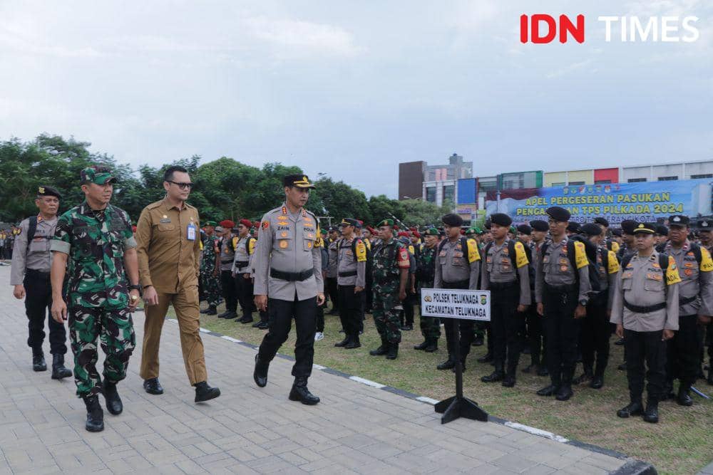 9.164 Petugas Gabungan Siaga Amankan Pilkada di Tangerang