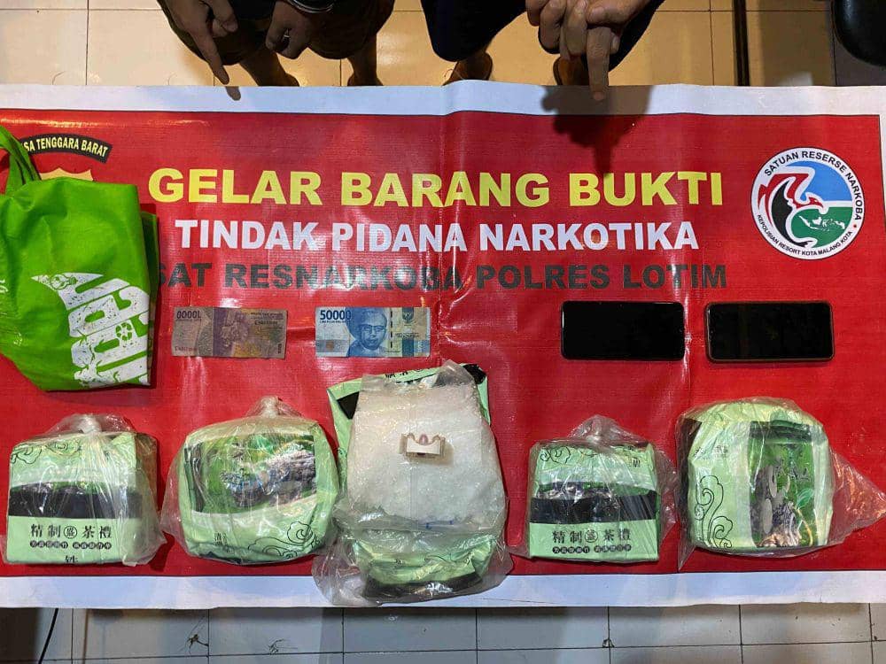 Barang bukti shabu seberat 5 Kg yang berhasil diamankan (IDN Times/Ruhaili)